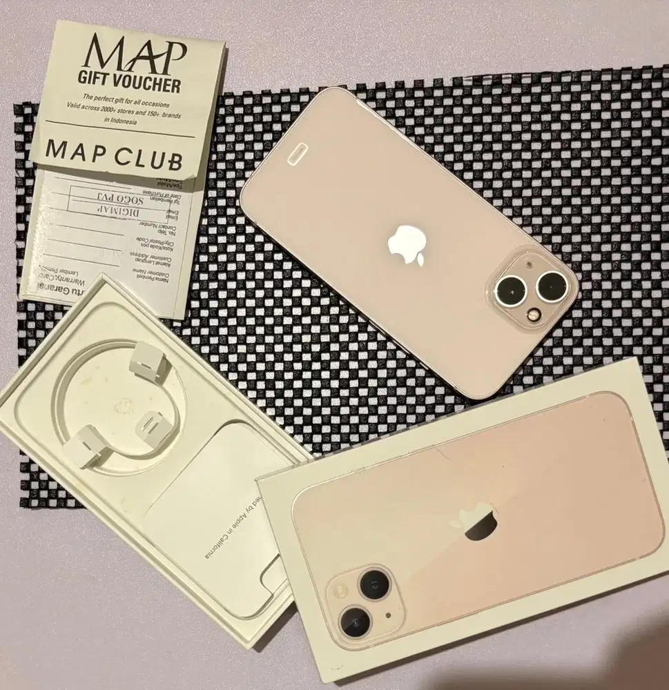 Iphone 13 256gb Pink ex Digimap Resmi