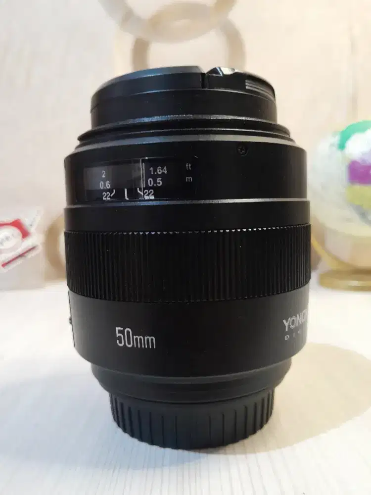 LENSA FIX 50mm f1.4 YONGNUO FOR CANON LIKE NEW