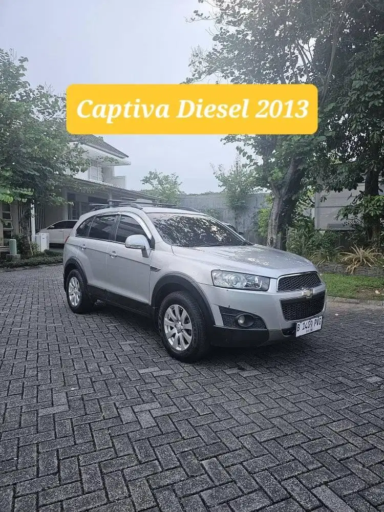 Captiva Diesel 2013 kondisi bagus siap pakai
