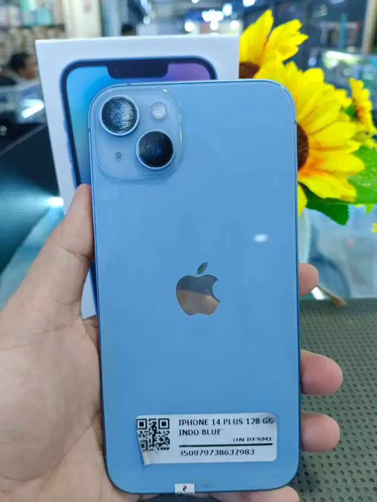 IPHONE 14 PLUS 128GB SECOND INDO