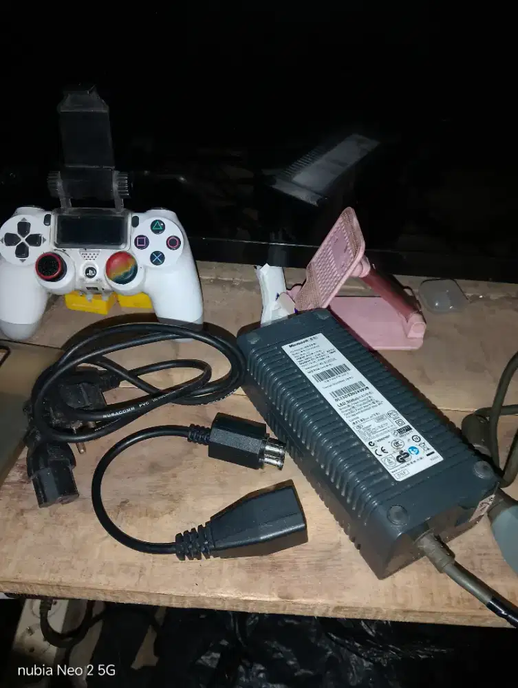 Adaptor Xbox 360 Fat + Converter Slim Original 100%