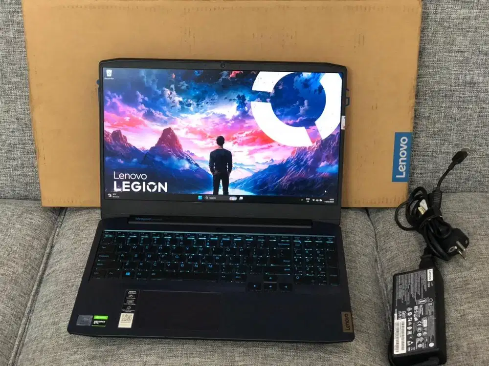 Lenovo IP Gaming 3 CORE i7-10750H RAM 16-512 GB SSD LikeNew Siap Pakai