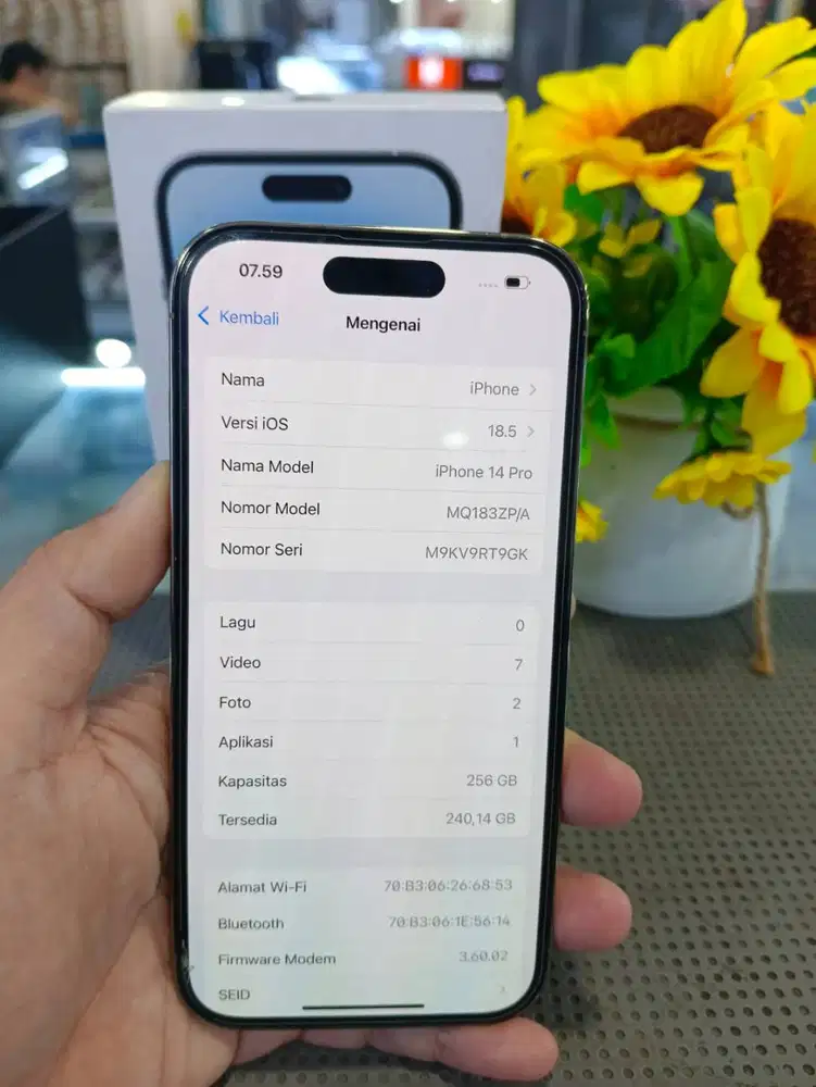 IPHONE 14 PRO 256GB SECOND INTER