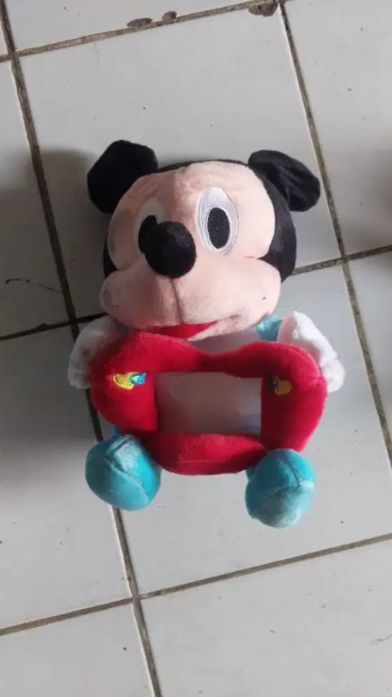 CUCI GUDANG BONEKA BABBY MICKEY TINGGI 30 CM