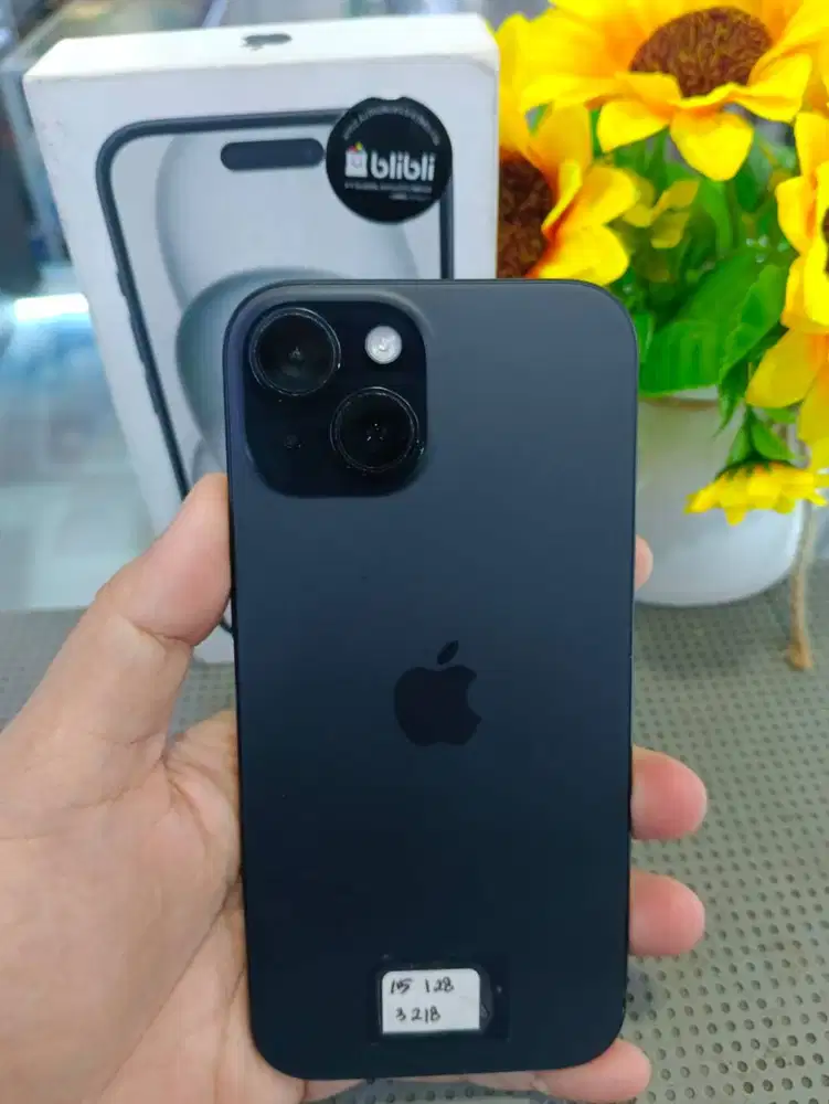 IPHONE 15 128GB SECOND INDO