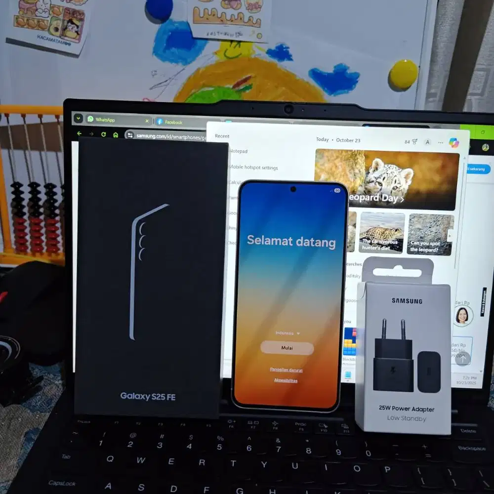 Jual Cepat! Samsung Galaxy S25 FE (8/256GB) - Like New!