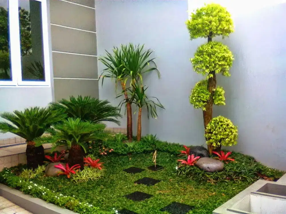 Jasa pembuatan taman rumah