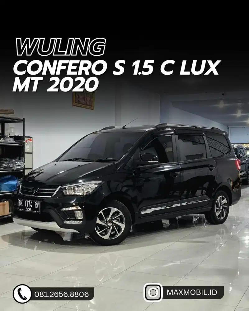[ODO 26RB‼️] WULING CONFERO S 1.5 MT 2020 pemakaian 2021