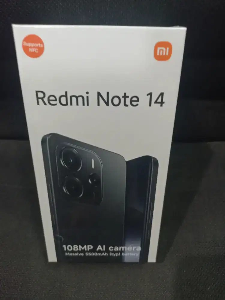 xiaomi redmi  note 14 8/256 warna sand gold