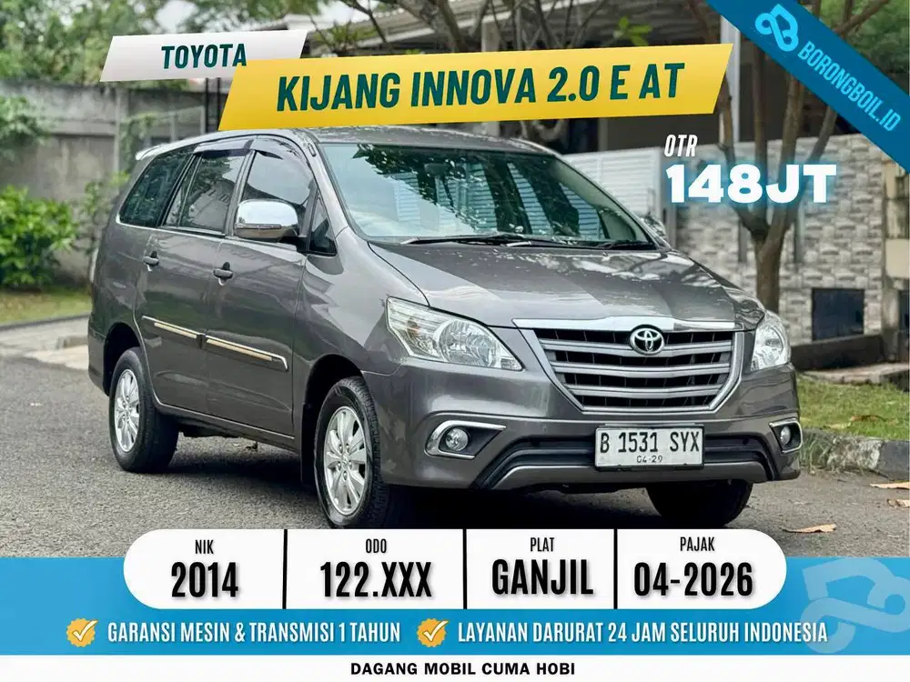 Toyota Kijang Innova E at 2014