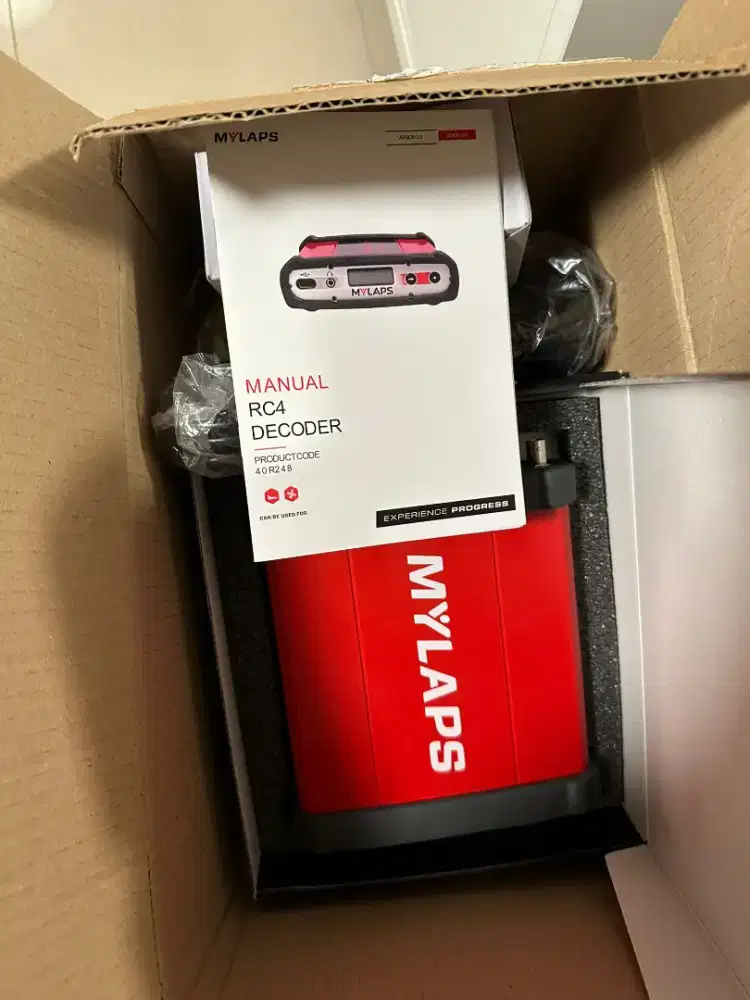 Mylaps RC4 Decoder baru komplit kabel sensor dan coax