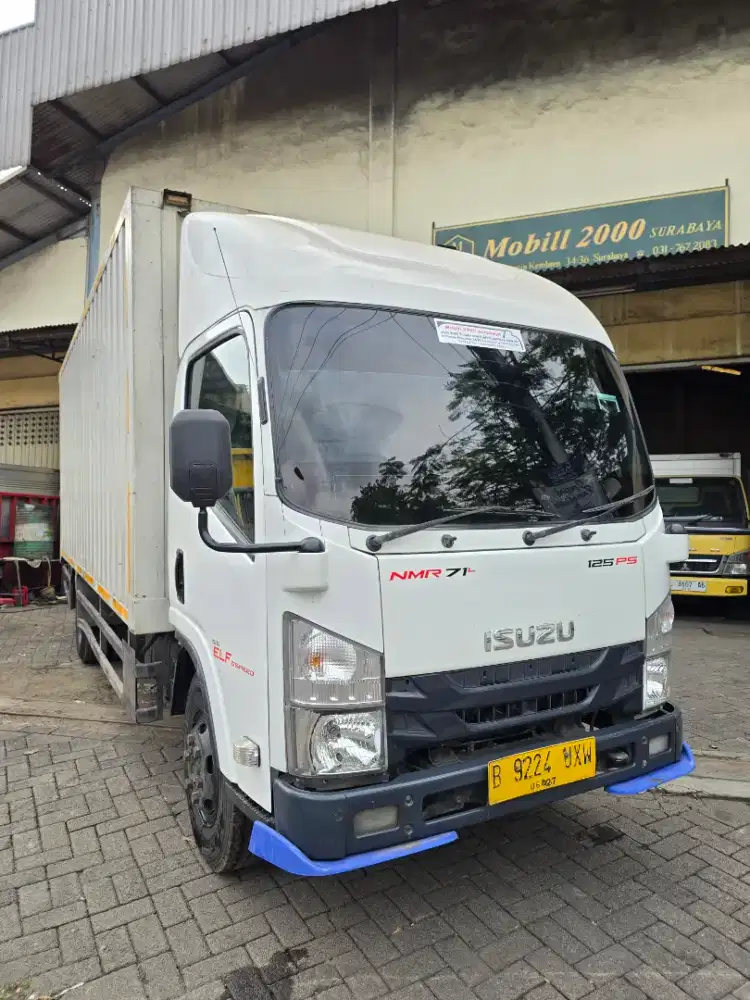 FS Isuzu NMR71 Asli Long 125ps Box Besi 2022 Akhir mesin euro 2