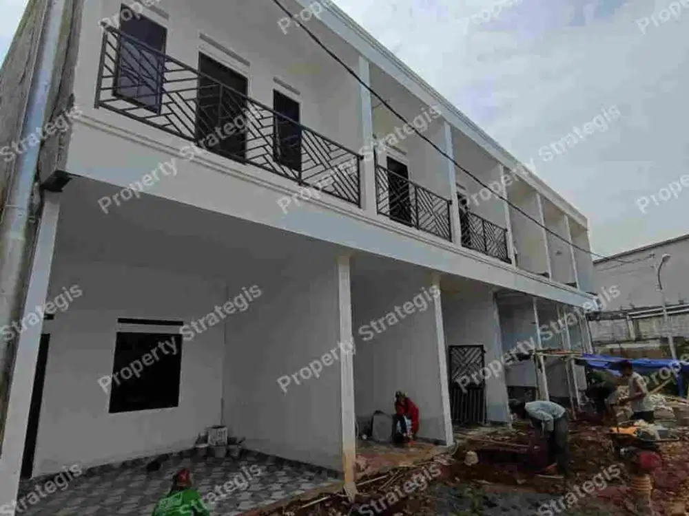 Rumah townhouse 500 juta jakarta dekat tol stasiun Pasar