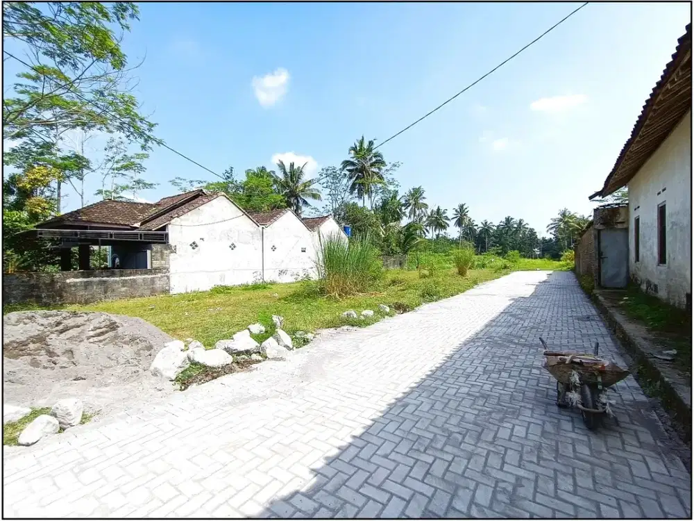 Jual Tanah Jogja Area Tempel Dekat Pintu Tol Banyurejo