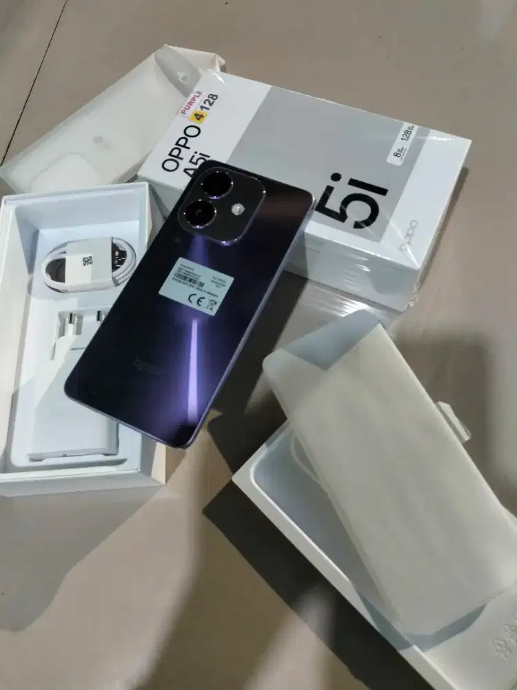 oppo a5i open box seperti baru