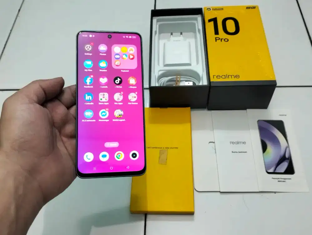 REALME 10 PRO 5G RAM 8GB +4GB / 128GB 6.72in 108MP NFC Snapdragon 695