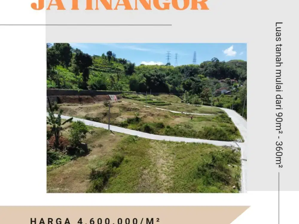 Hanya 250 Meter Jalur Utama! Kavling SHM Jatinangor, Ideal untuk Ruko/Kost