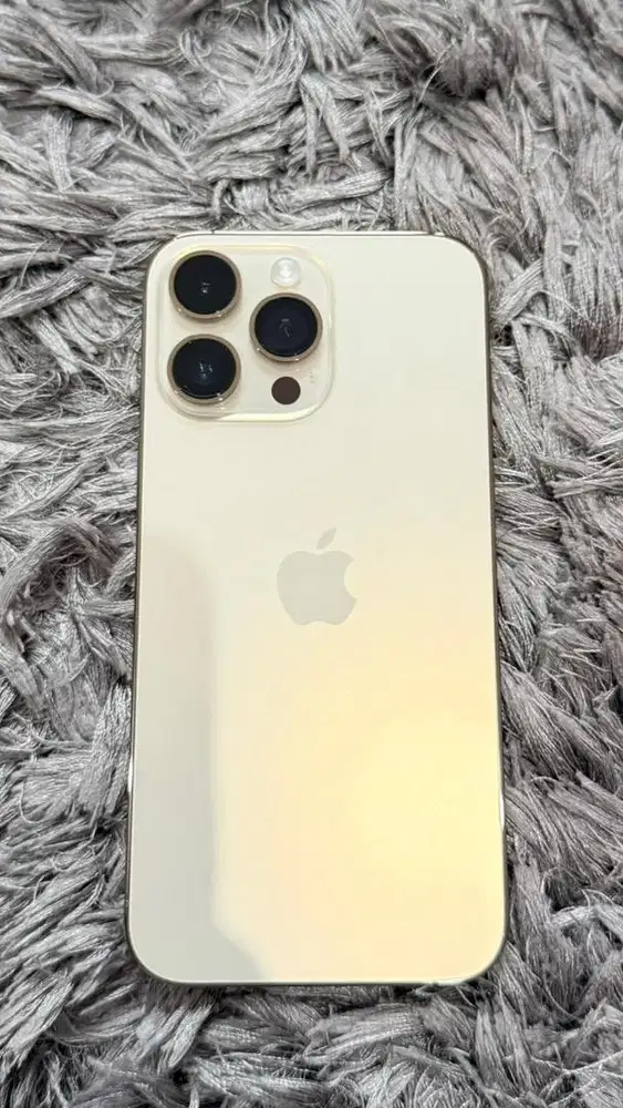 iPhone 14 Pro Max 256gb iBox warna gold (second)
