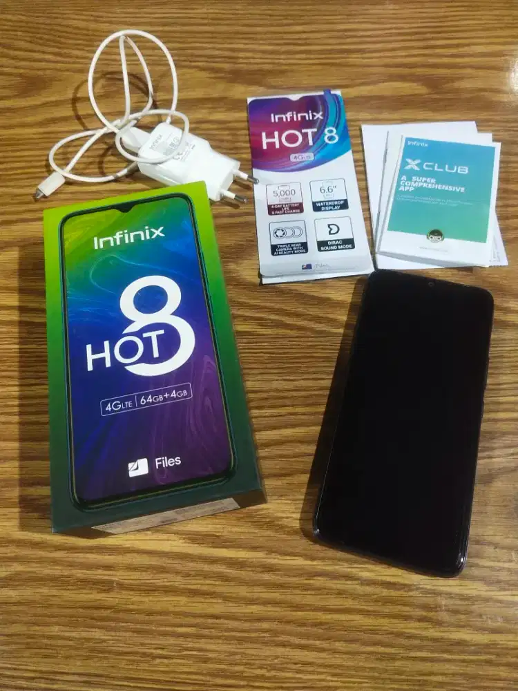 infinix hot 8 second