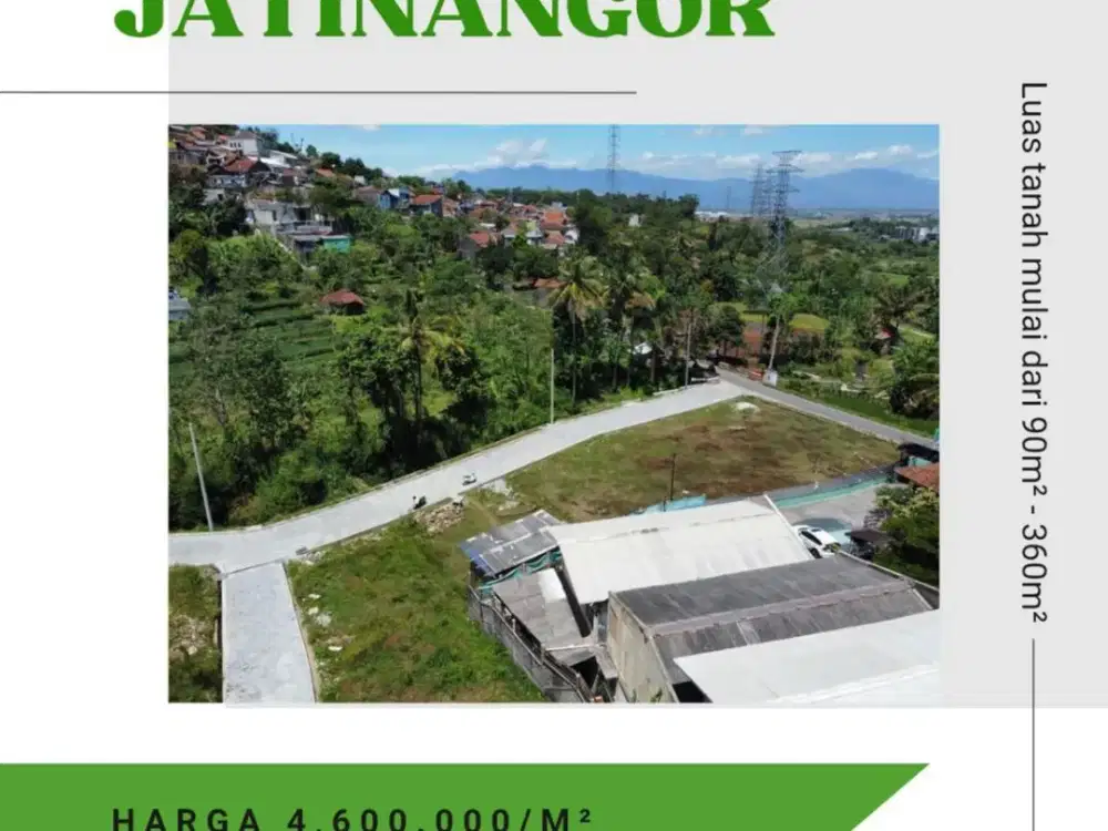 LOKASI EMAS! Kavling Jatinangor 8 Menit Tol Cileunyi, Selangkah ke UNPAD