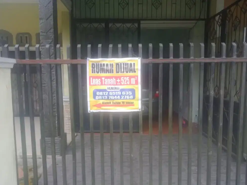 DIJUAL RUMAH DAN TANAH LUAS 550M²