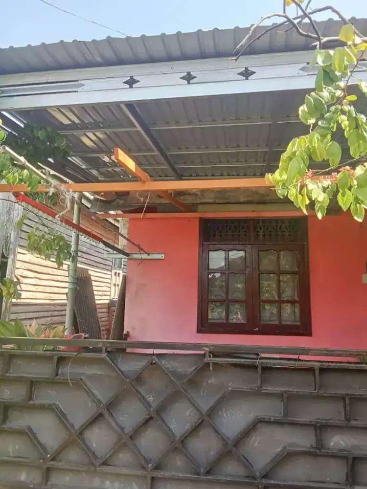 Pemasangan kenopi dan pembuatan pagar rumah bajaringan