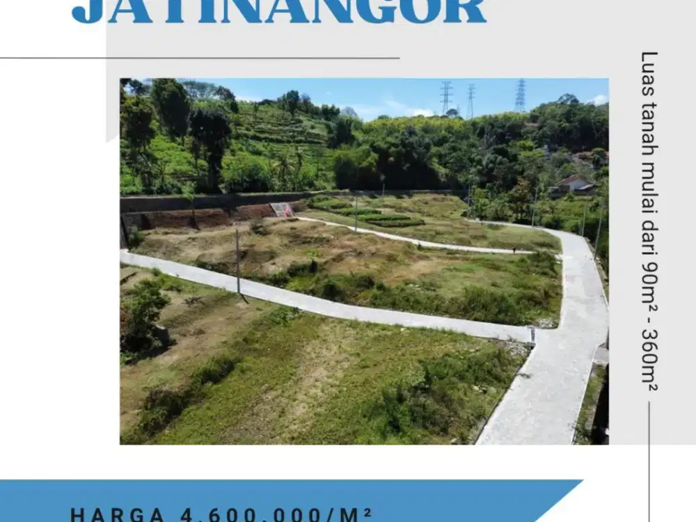 PELUANG EMAS! Kavling Cluster Jatinangor, Harga Rp 4,6 Jt/m², Untung Cepat.