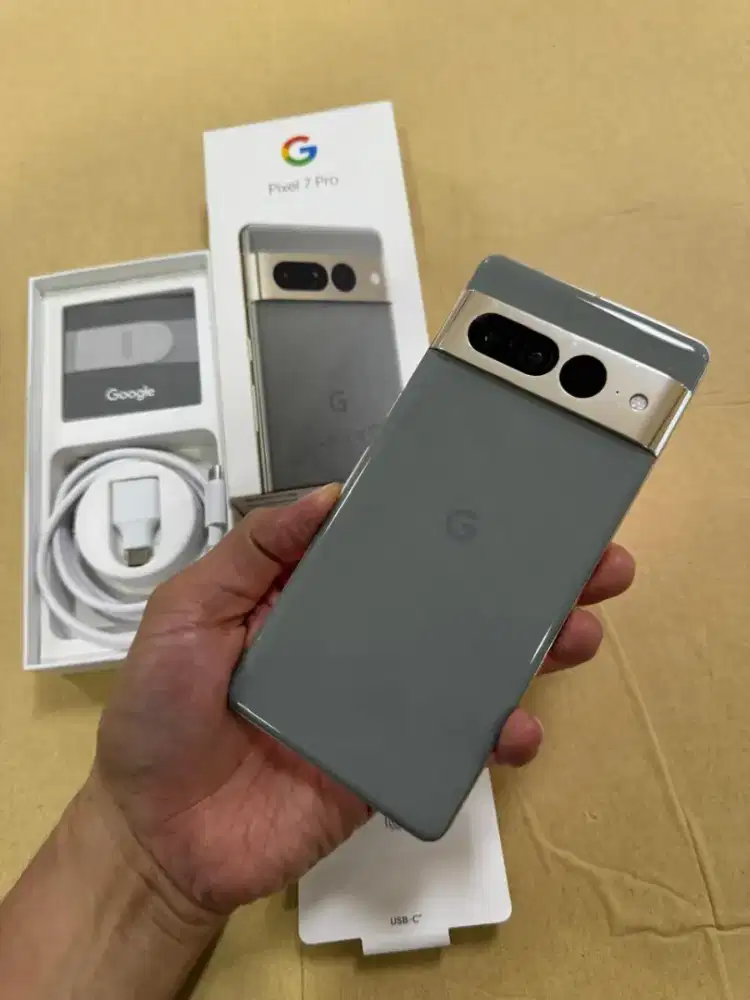 Google Pixel 7 Pro 12/128GB Original Fullset Bea Cukai Mulus