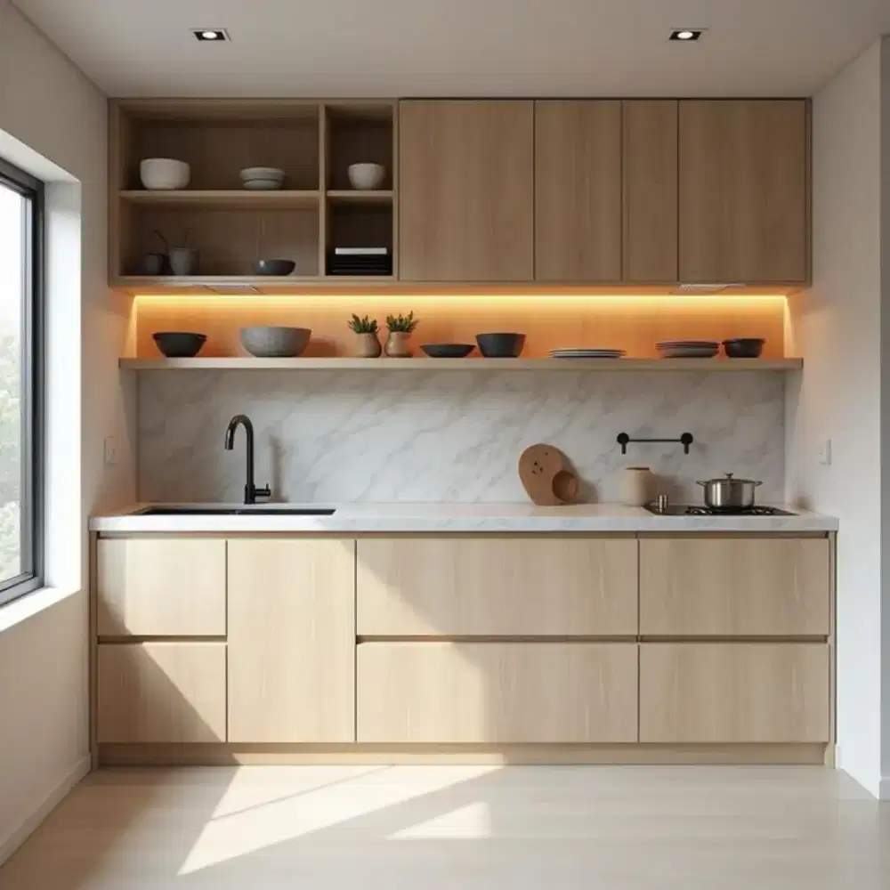 Jasa pembuatan furniture / kitchen set minimalis