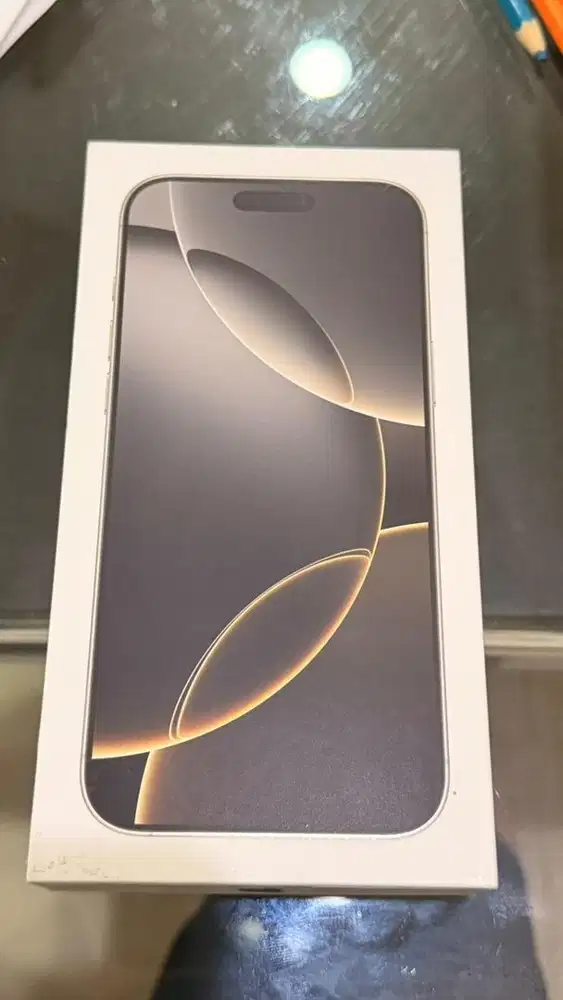 Dijual iPhone 16 Pro Max 256GB Natural Titanium