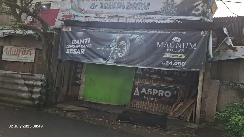 JUAL MURAH TANAH UNTUK USAHA PINGGIR JALAN DI LALUI ANGKOT