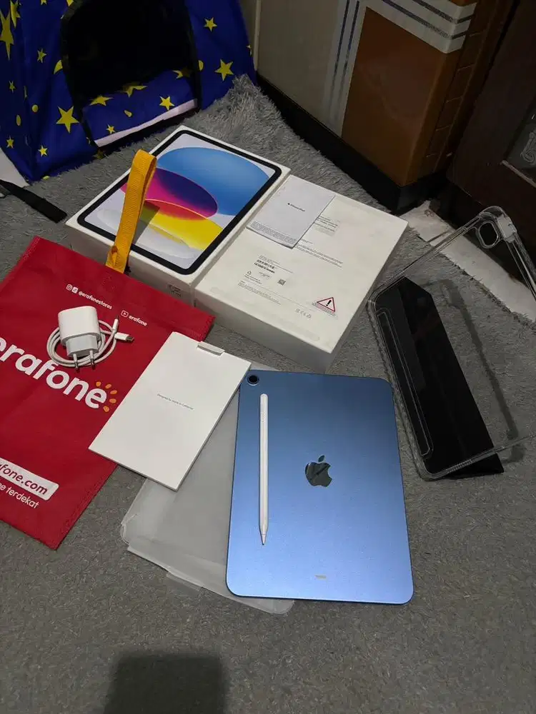 BANYAK BONUS iPad Gen 11 128gb Blue Wifi Only Erafone PA/A GARANSI ON