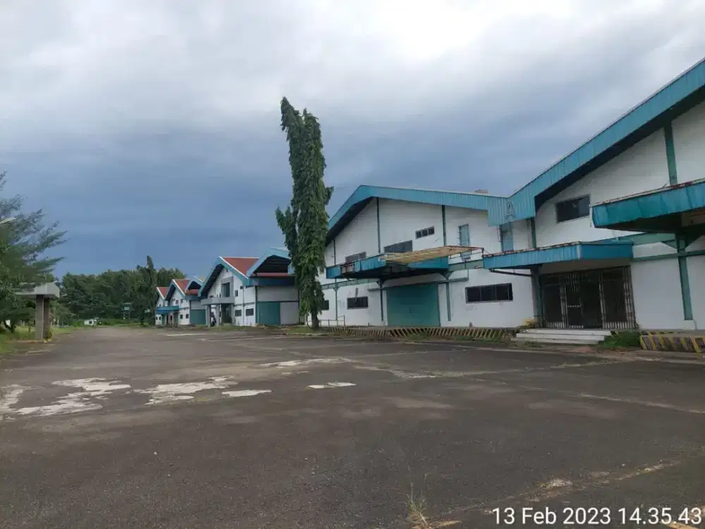 Dijual pabrik murah dekat tol kerawang Jawa Barat