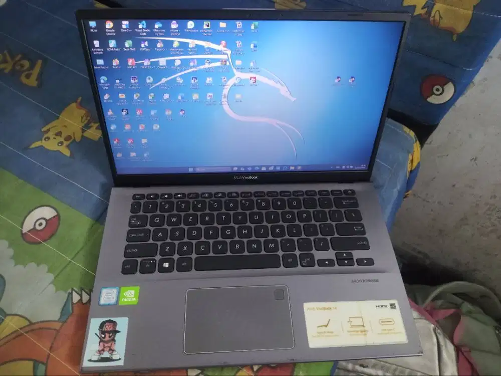 Jual laptop Asus vivobook a412fl i5 gen 8 ram 8 gb, ssd 512 gb nvme