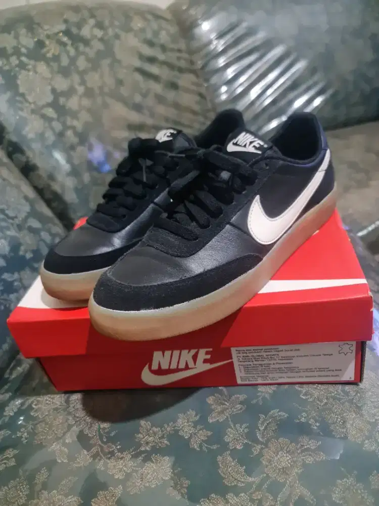 Sepatu nike pria wkillshot2 size 40 hitam ori mulus lengkap sby pusat