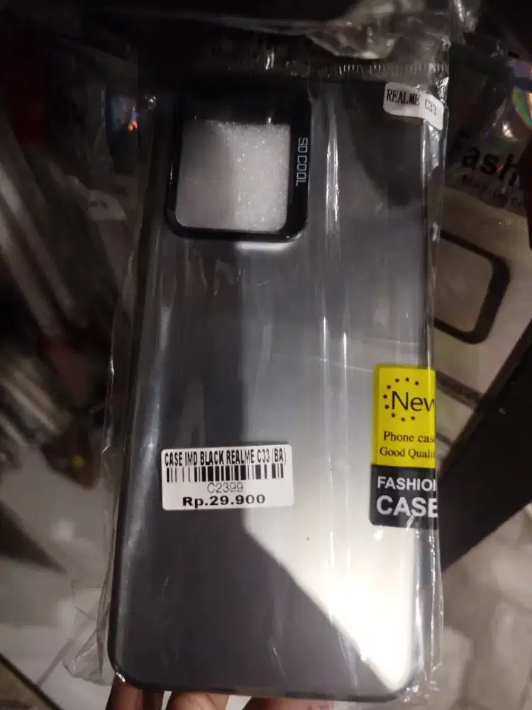 CASE IMD BLACK REALME C33