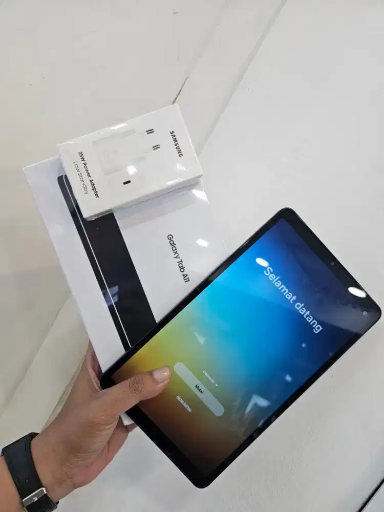 SAMSUNG GALAXY TAB A11 WIFI ONLY FREE TRAVEL ADAPTOR 25W GARANSI RESMI