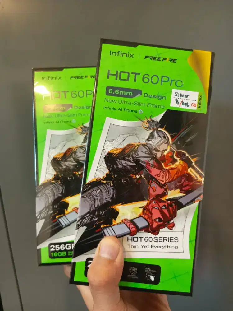 INFINIX HOT 60 PRO 8+8/256 NEW GARANSI RESMI