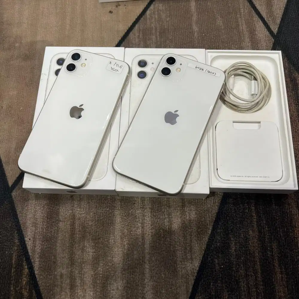 iphone 11 128 ibox like new fullset original no minus bergaransi
