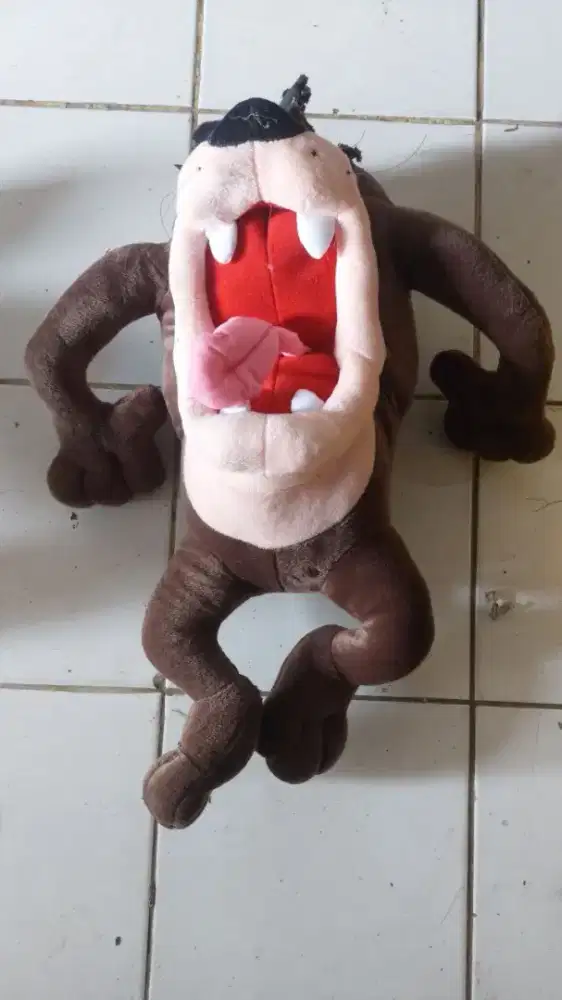 CUCI GUDANG BONEKA TAZMANIAN DEVIL TINGGI 60 CM