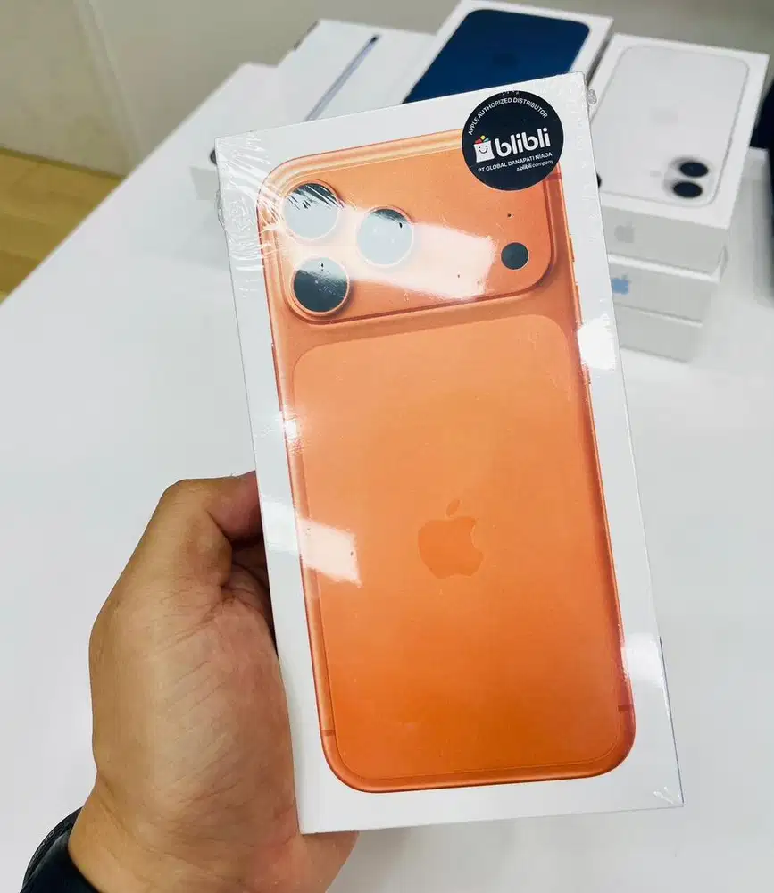 iPhone 17 Promax 256 Cosmic Orange BNIB Blibli