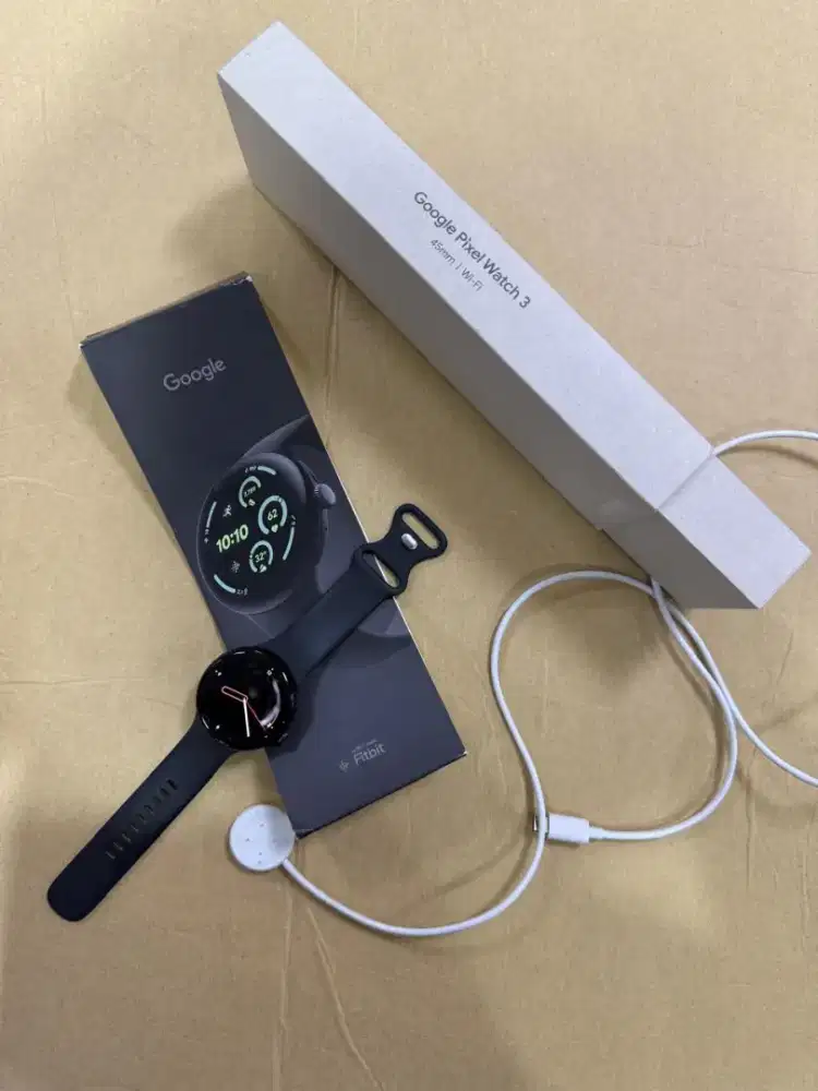 Google Pixel Watch 3 45mm | Wifi Fullset Original Mulus Istimewa
