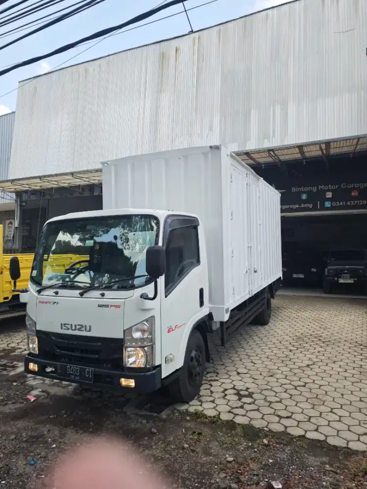 Truck BOX Isuzu Elf NMR71 Long Chassis 125PS 2021