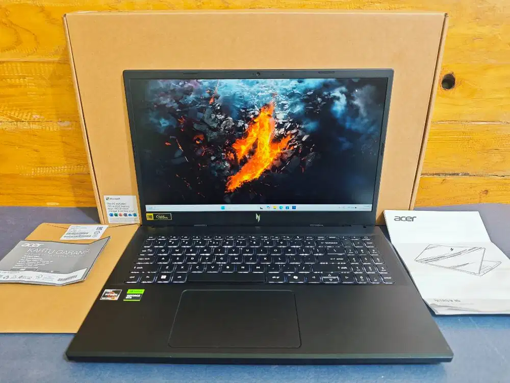 Nitro V ANV15-41 Ryzen 5-6600H 16GB/512GB RTX 3050 6GB Garansi 12/2026