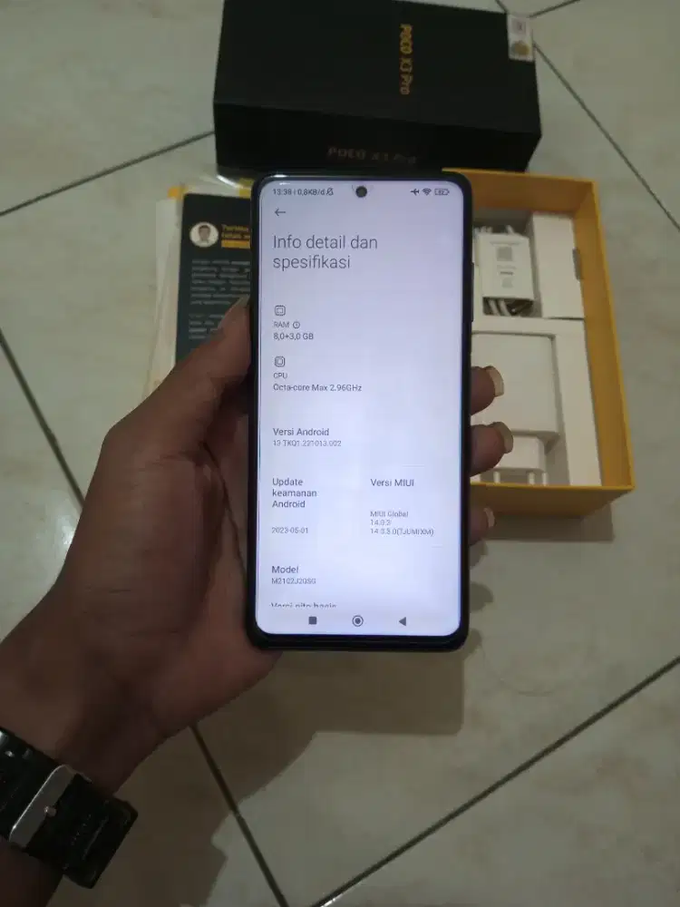 Poco X3 Pro 8/256 Lengkap