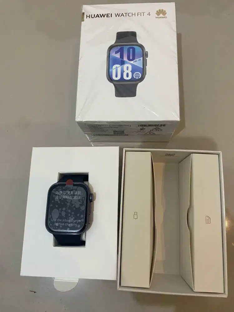 Huawei smart watch fit 4 like new baru 1 minggu mulus 100%