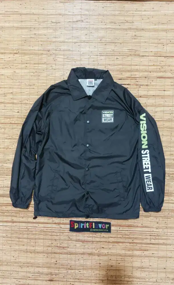 Coach Jacket Vision Street Wear Size L