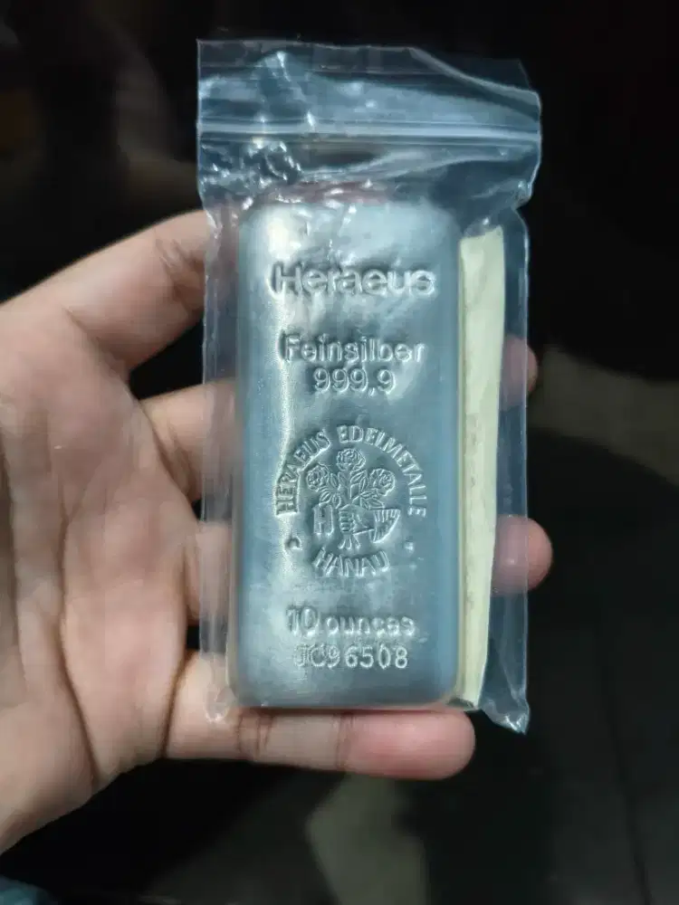 Perak Silver Heraeus 10oz