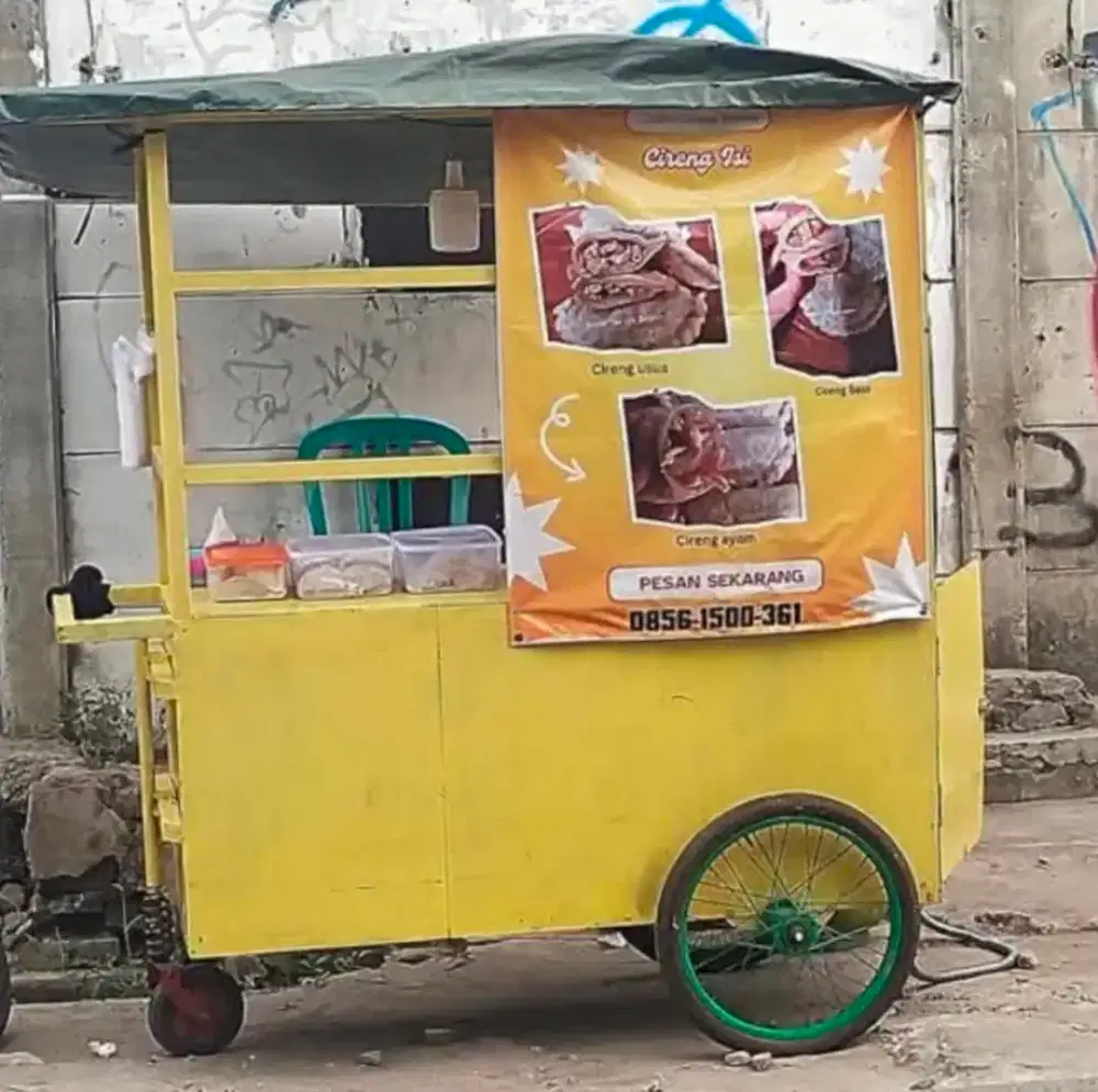 Gerobak full besi kokoh