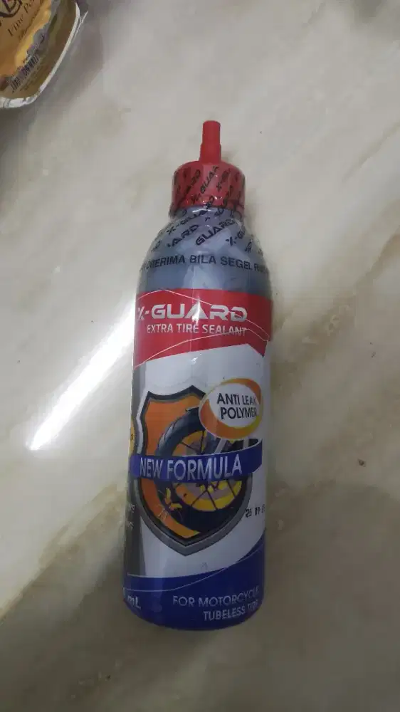 Masih baru; Cairan anti bocor tire sealant X-Guard